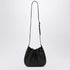 Saint Laurent Hobo Bag Mini Hammered Leather Black
