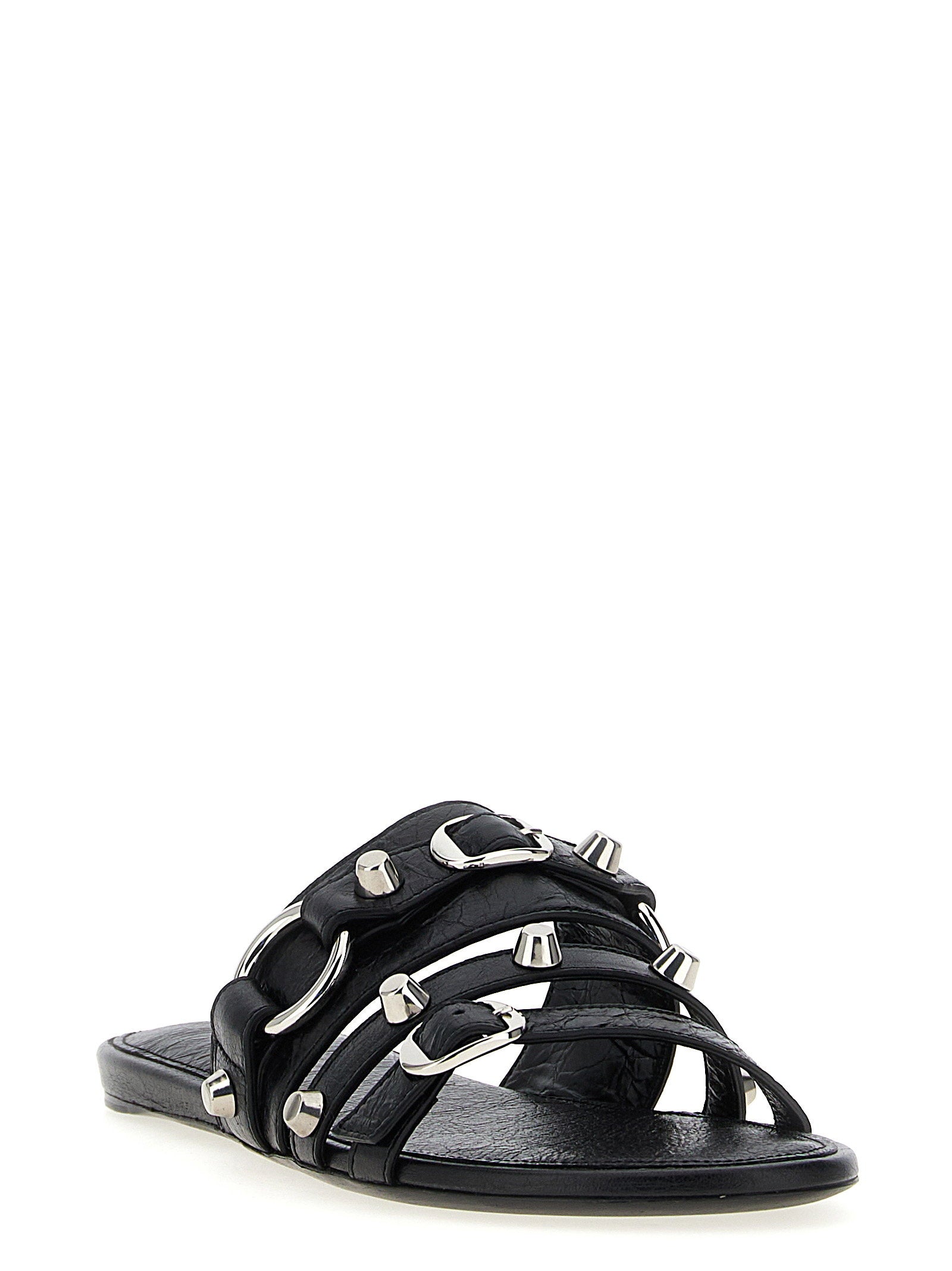 Balenciaga City Sabots Black