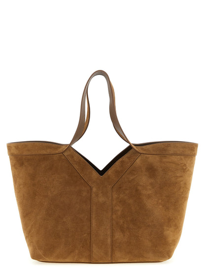 Saint Laurent Small Y Shopping Bag Brown