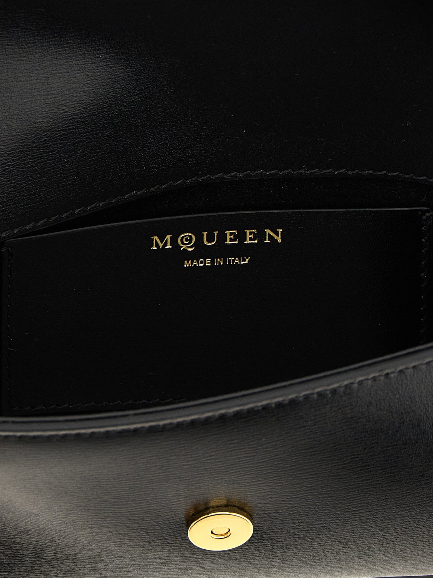 Alexander McQueen Skull Flower Small Crossbody Bag Black