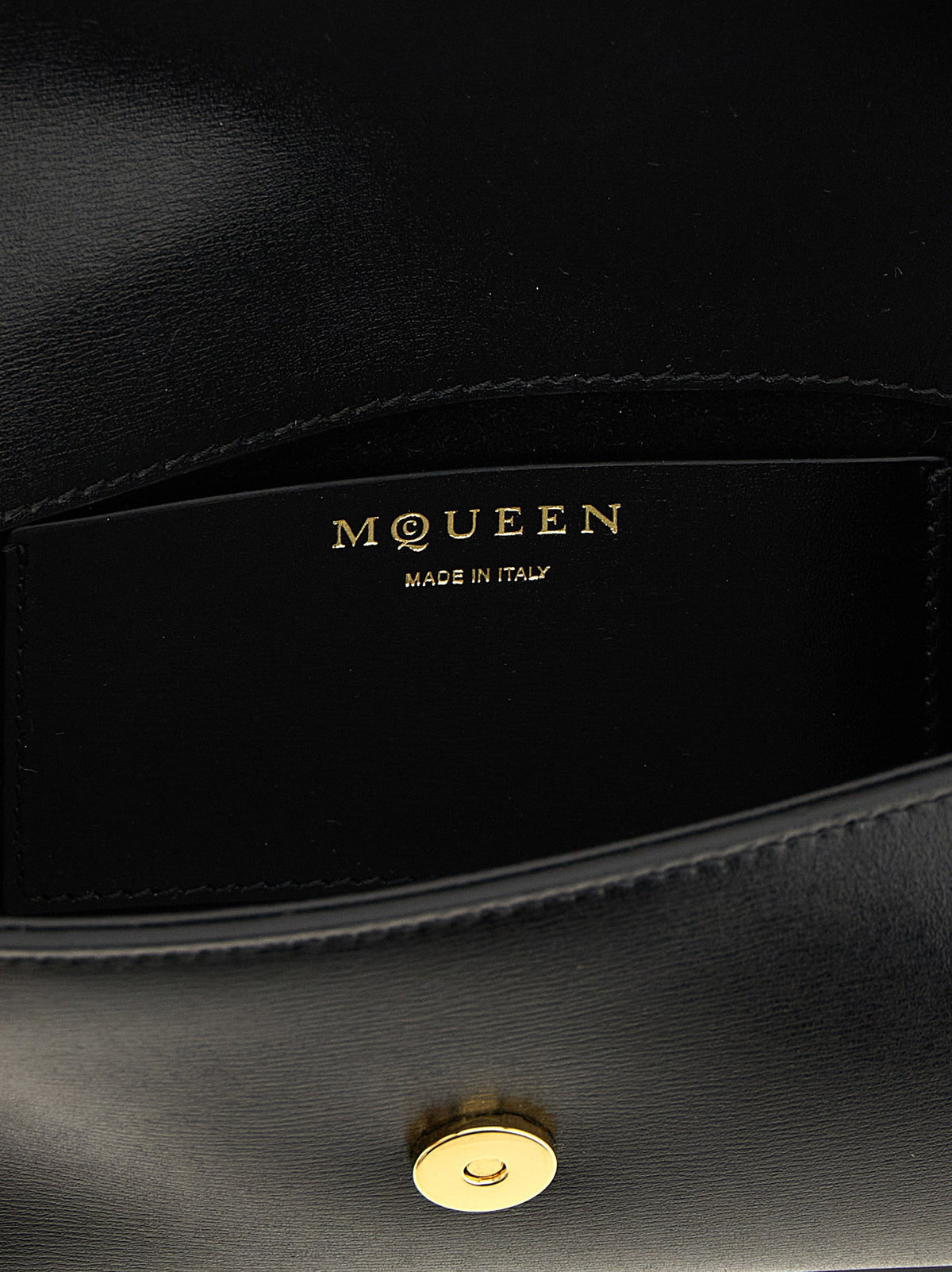 Alexander McQueen Skull Flower Small Crossbody Bag Black