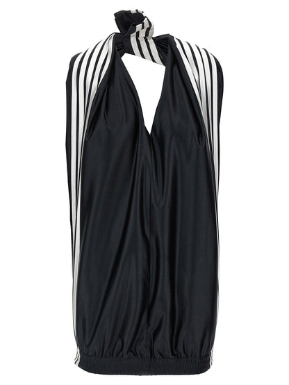 Balenciaga Tracksuit Dress White/black