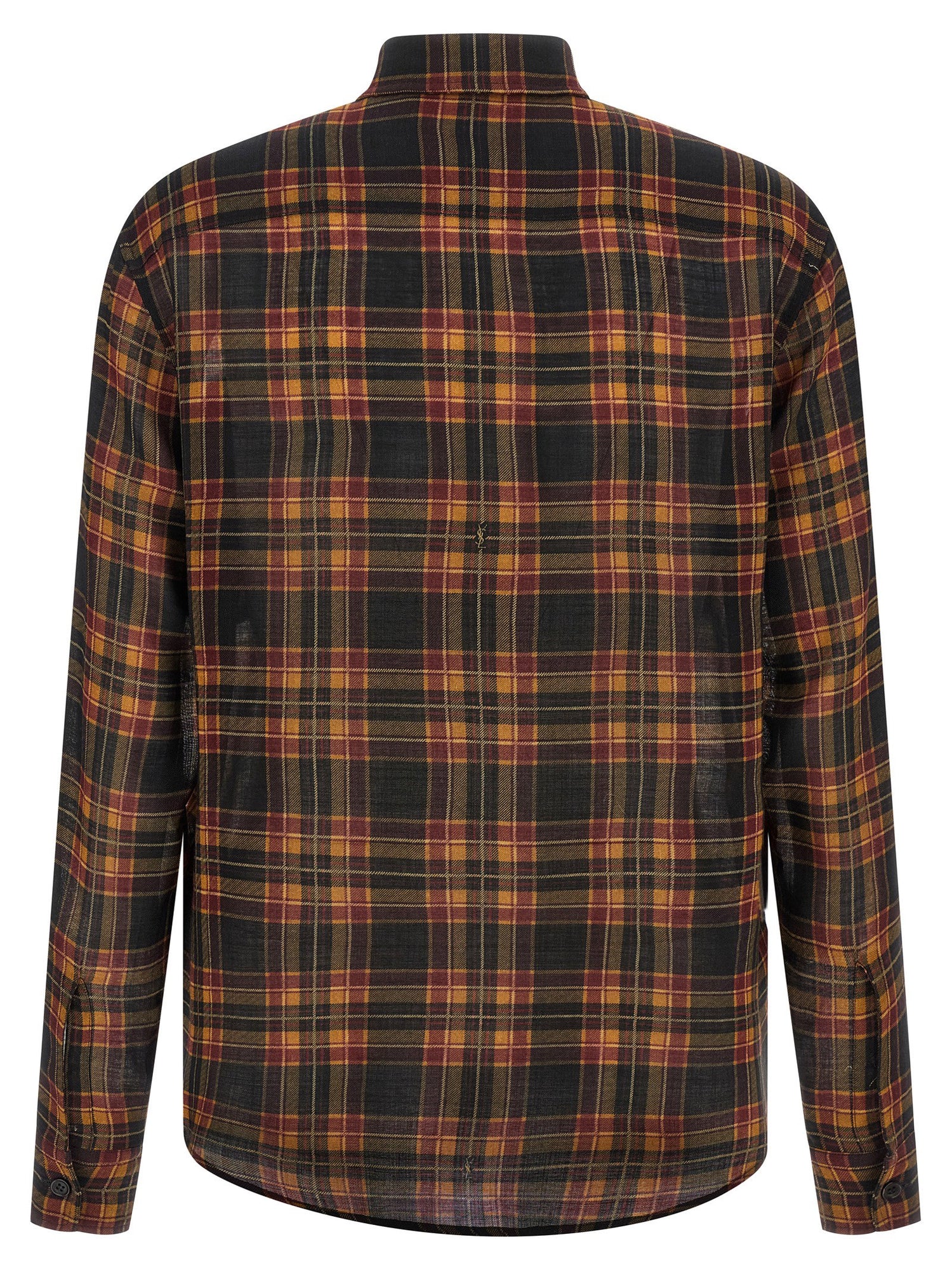 Saint Laurent Cassandre Lavallière Shirt Multicolor