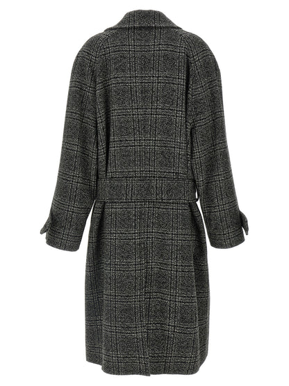 Balenciaga One Layer Coat Black  