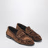 Saint Laurent Le Loafer Suede Loafers Brown