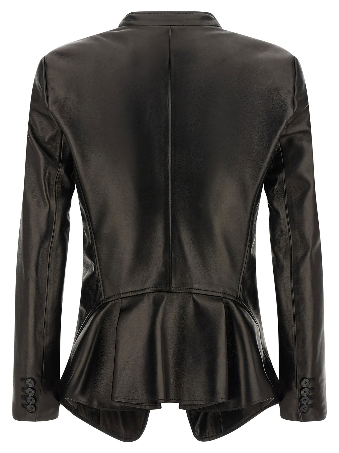 Alexander McQueen Nappa Blazer Black