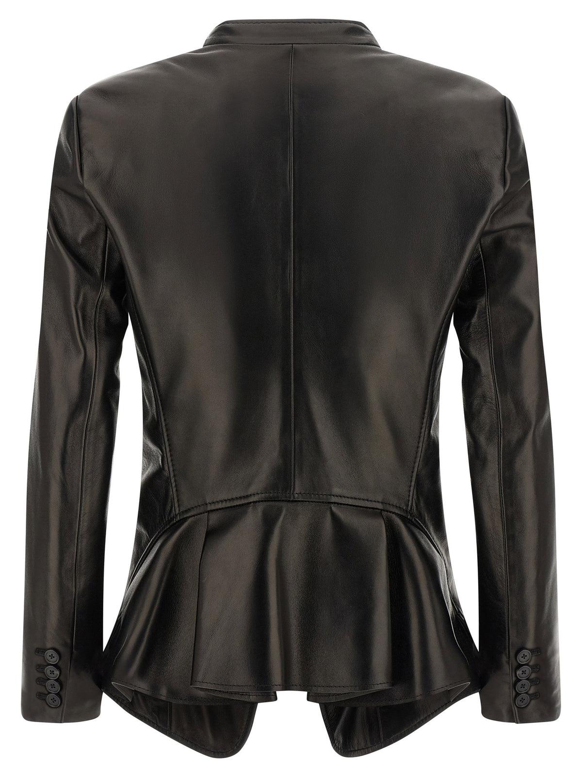 Alexander McQueen Nappa Blazer Black