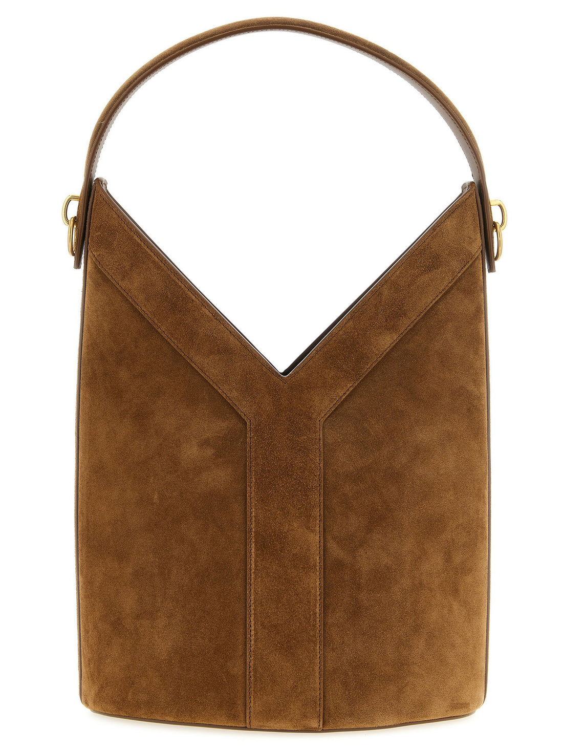 Saint Laurent Y Long Shoulder Bag Brown