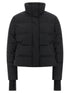 Alexander McQueen Cropped Down Jacket Black  