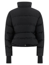 Alexander McQueen Cropped Down Jacket Black  