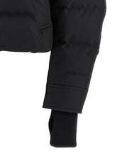Alexander McQueen Cropped Down Jacket Black  