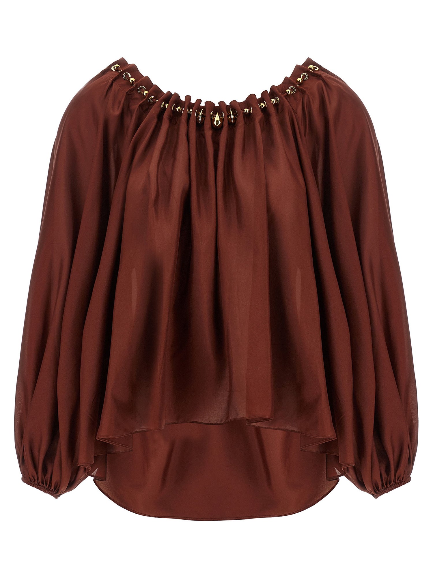 Zimmermann Aster Blouse Bordeaux