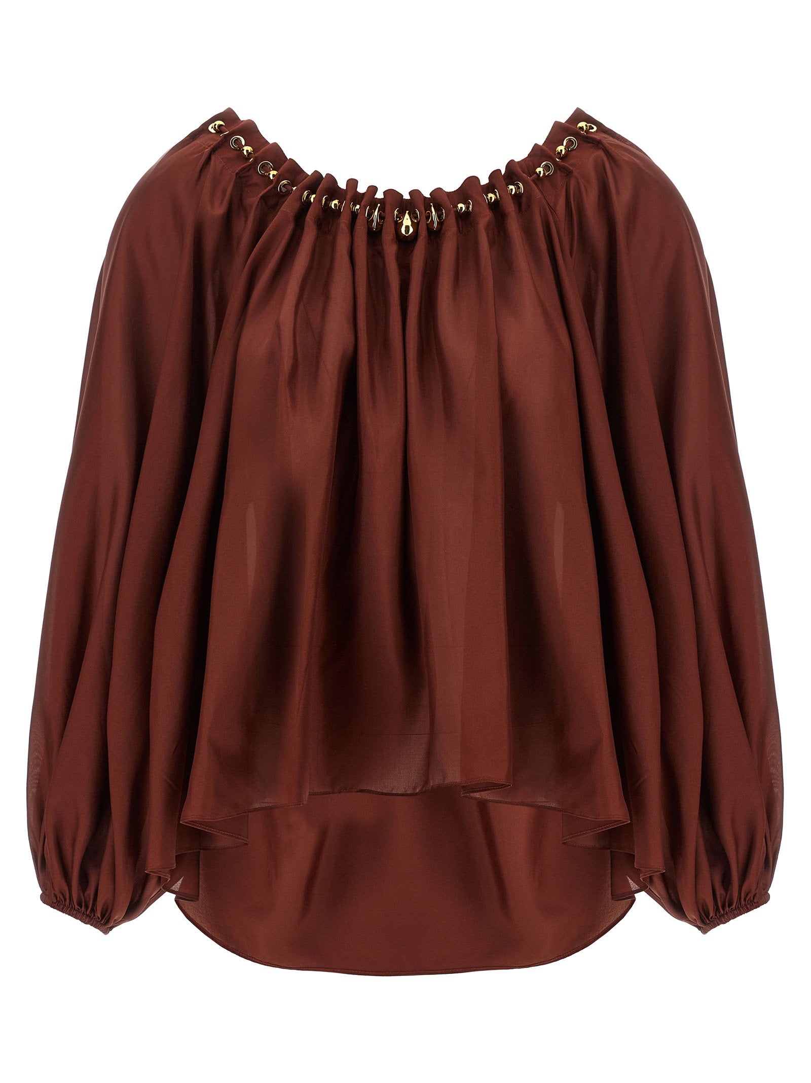 Zimmermann Aster Blouse Bordeaux