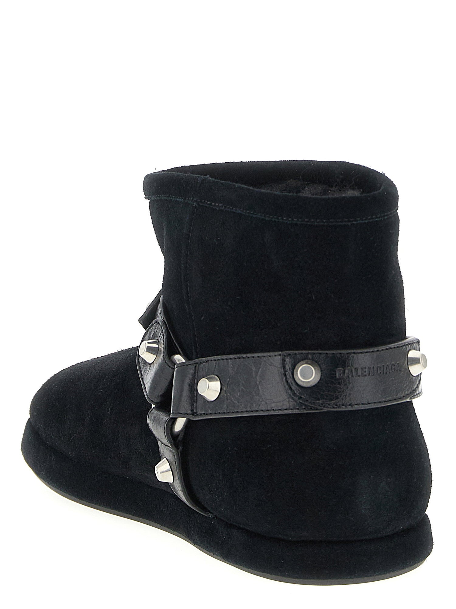 Balenciaga Alaska Soft Ankle Boots Black