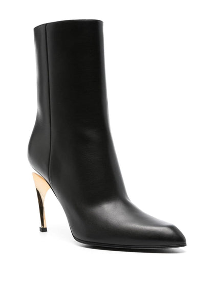 Alexander McQueen Bottes Noir