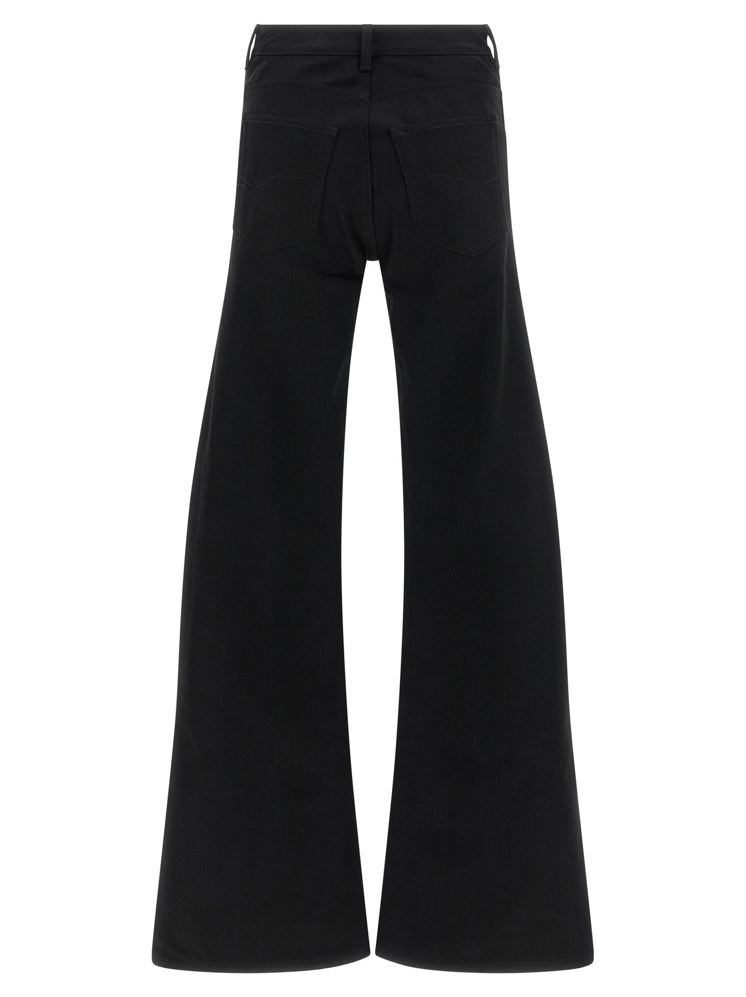 Balenciaga Curved Waist Jeans Black