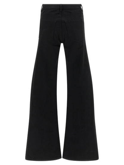 Balenciaga Curved Waist Jeans Black