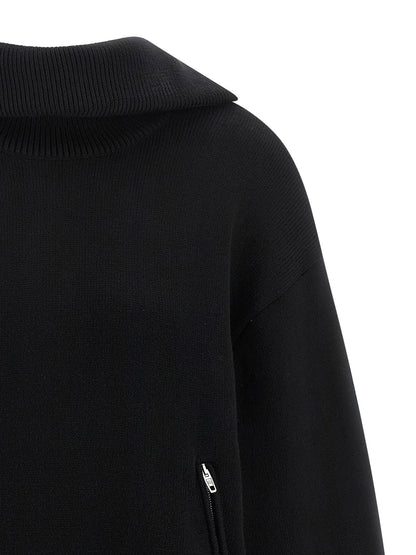 Balenciaga Back-to-front Sweater Black