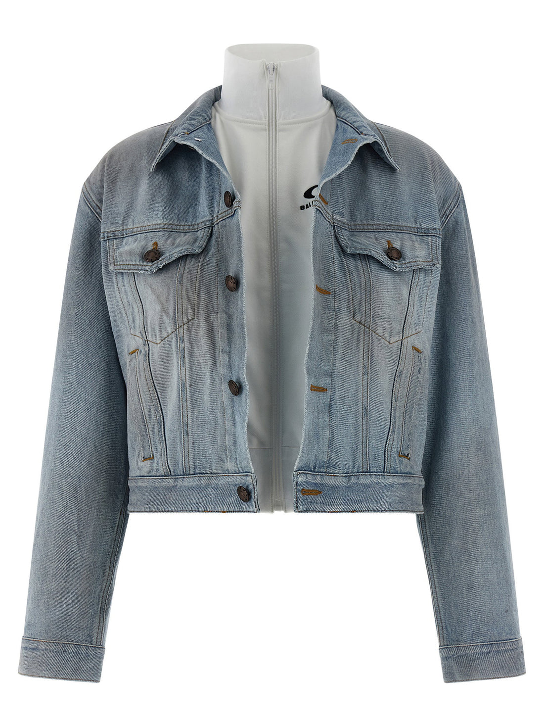 Balenciaga Double Layer Jacket Light blue