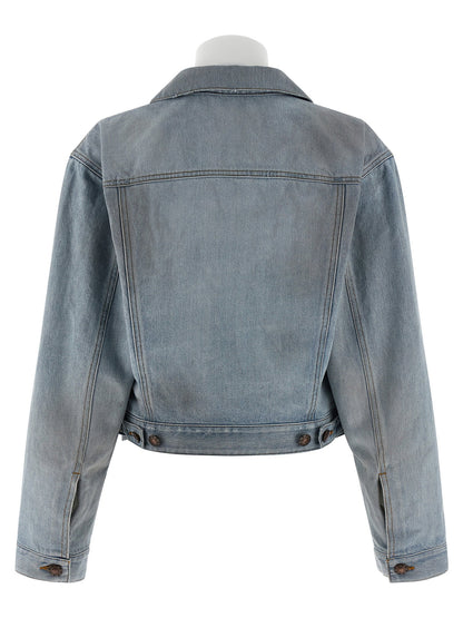 Balenciaga Double Layer Jacket Light blue