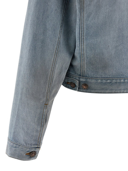 Balenciaga Double Layer Jacket Light blue
