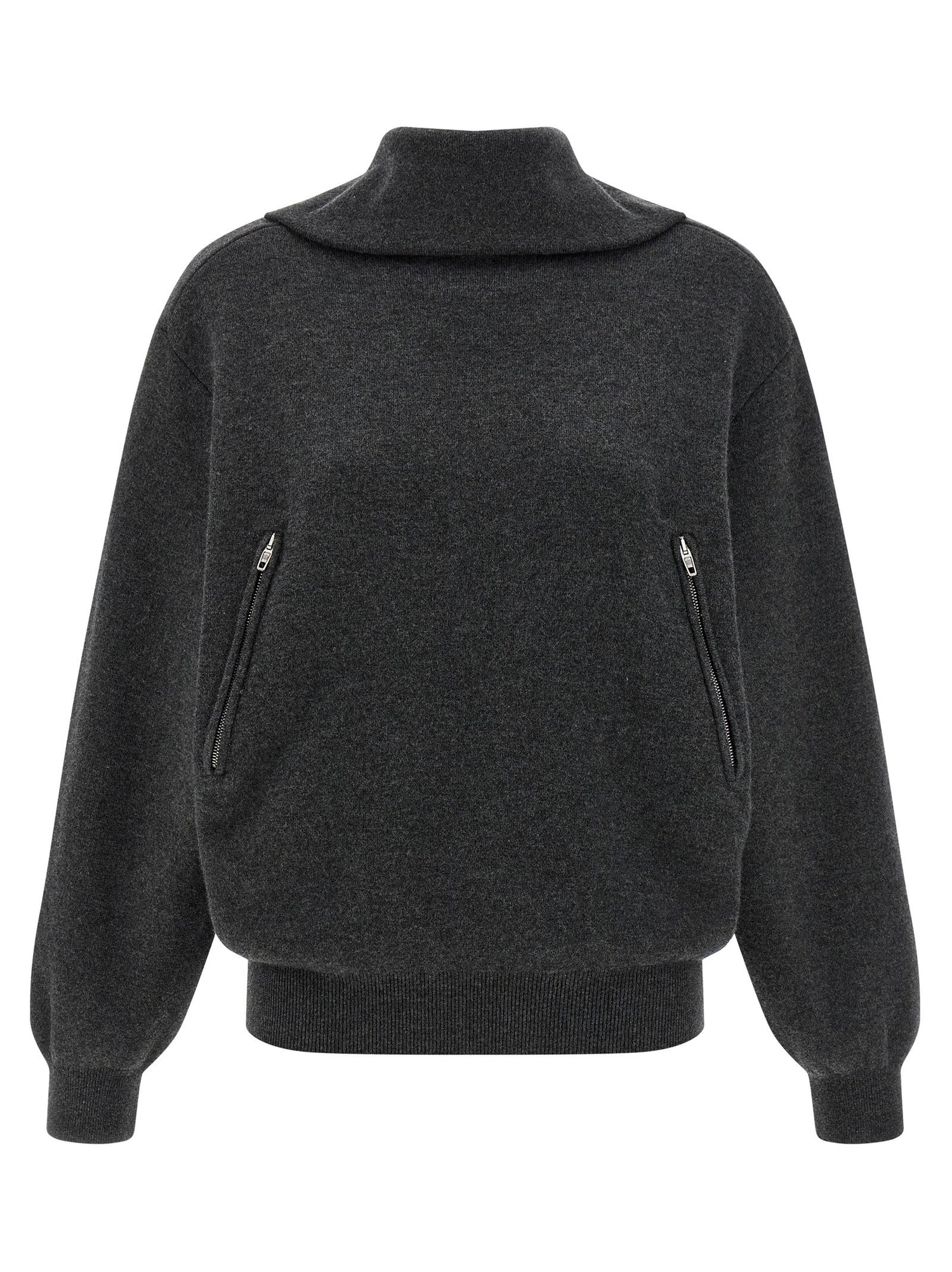 Balenciaga Back-to-front Sweater Gray