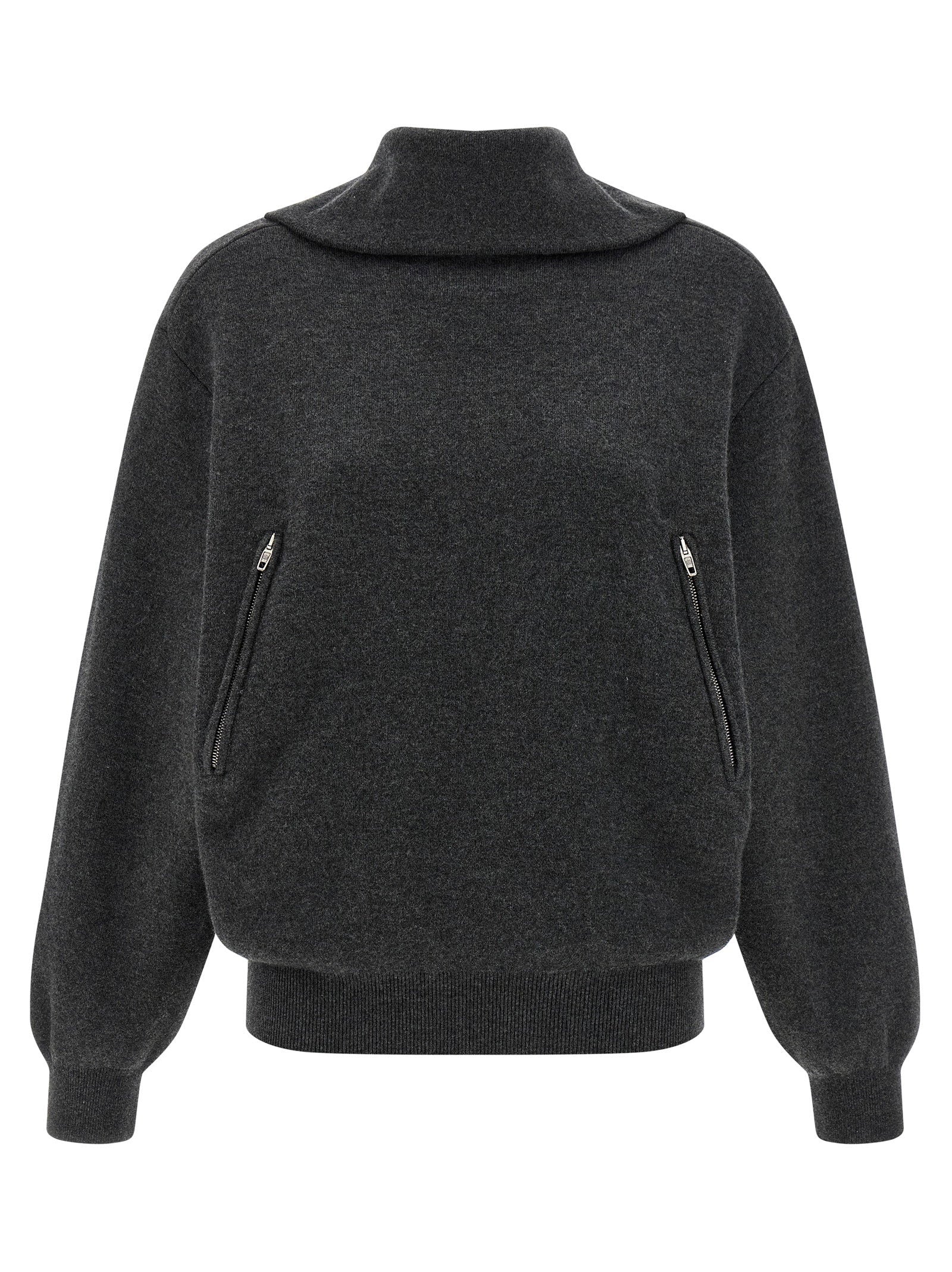 Balenciaga Back-to-front Sweater Gray