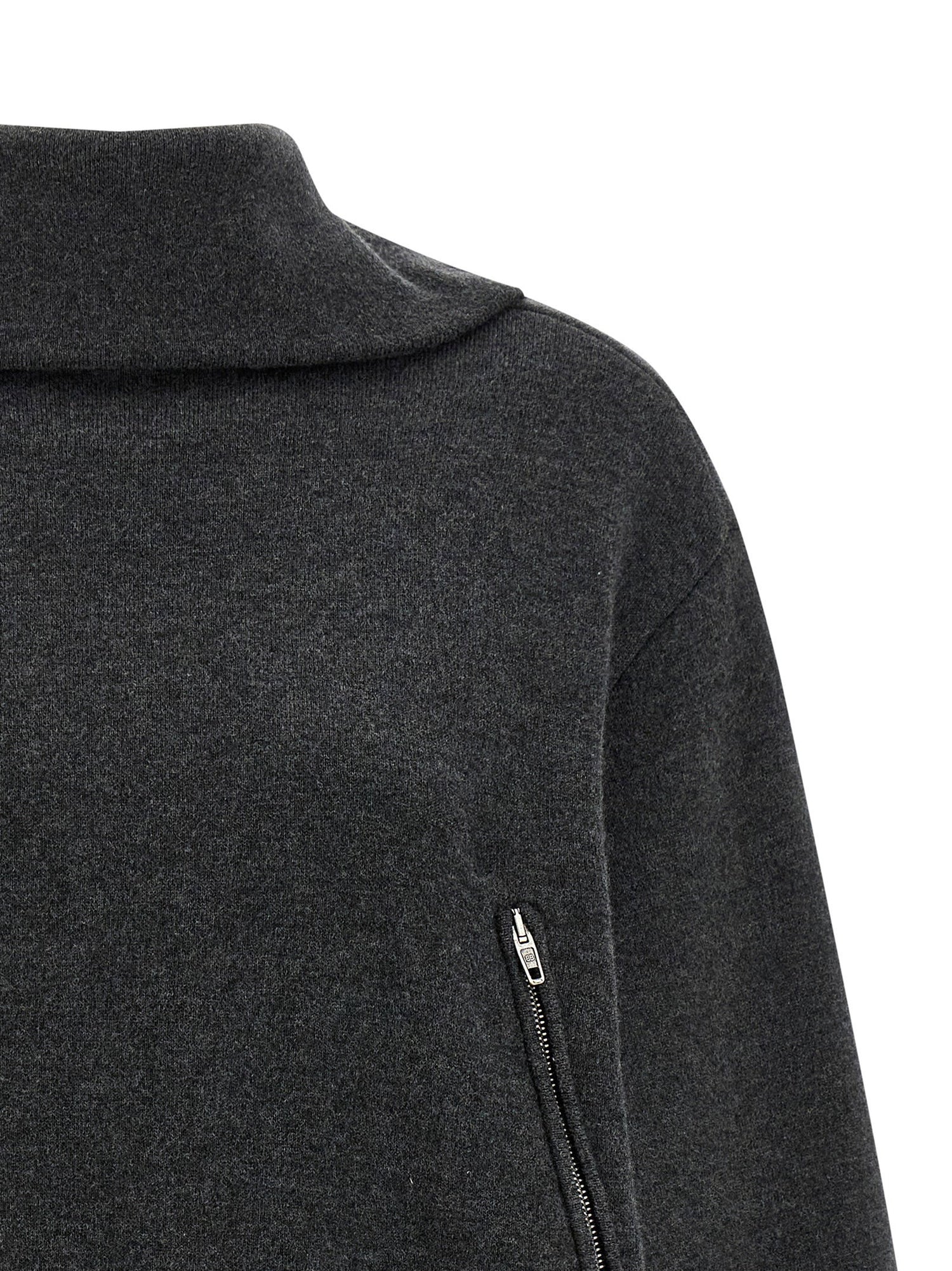 Balenciaga Back-to-front Sweater Gray