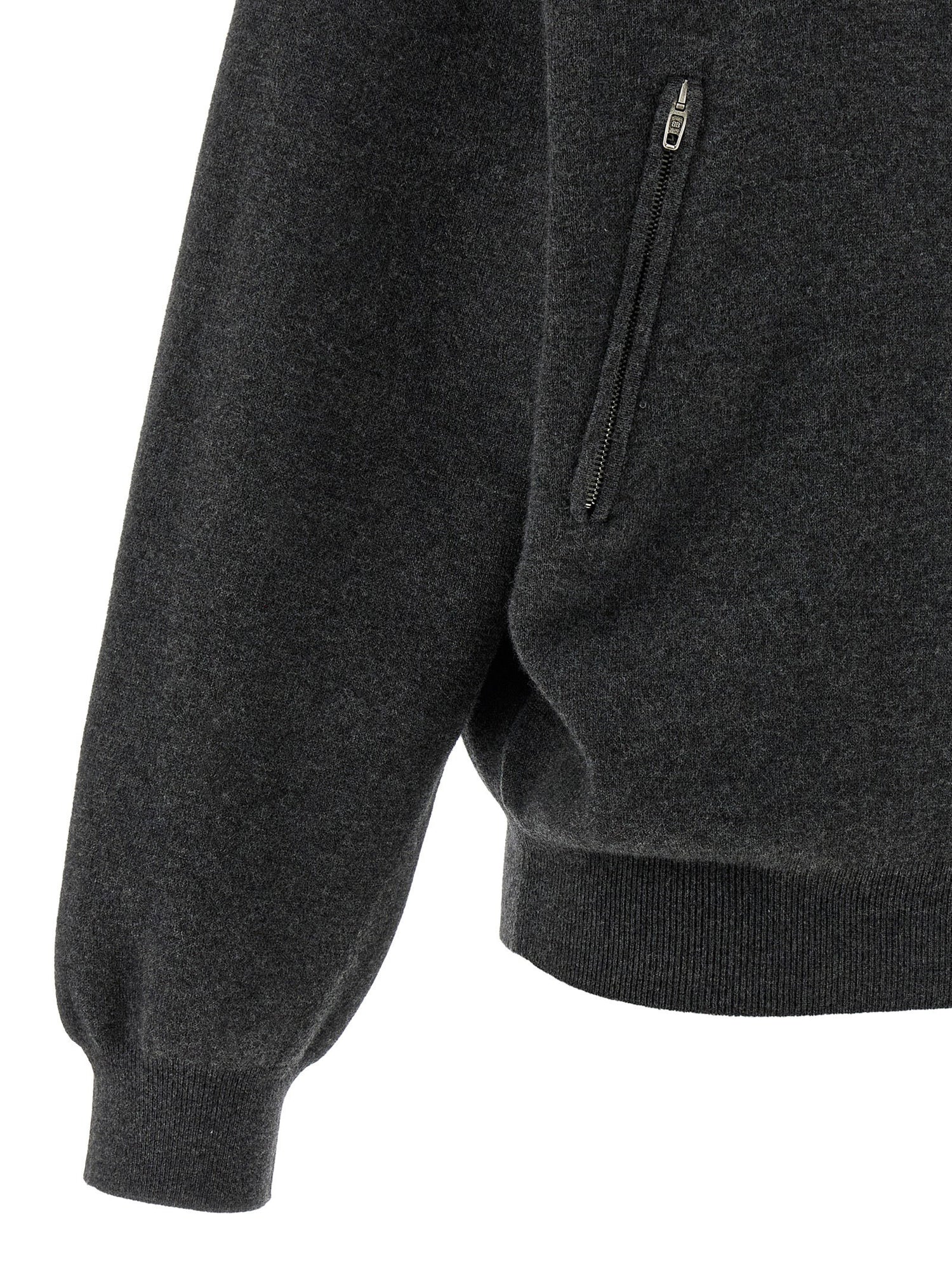 Balenciaga Back-to-front Sweater Gray