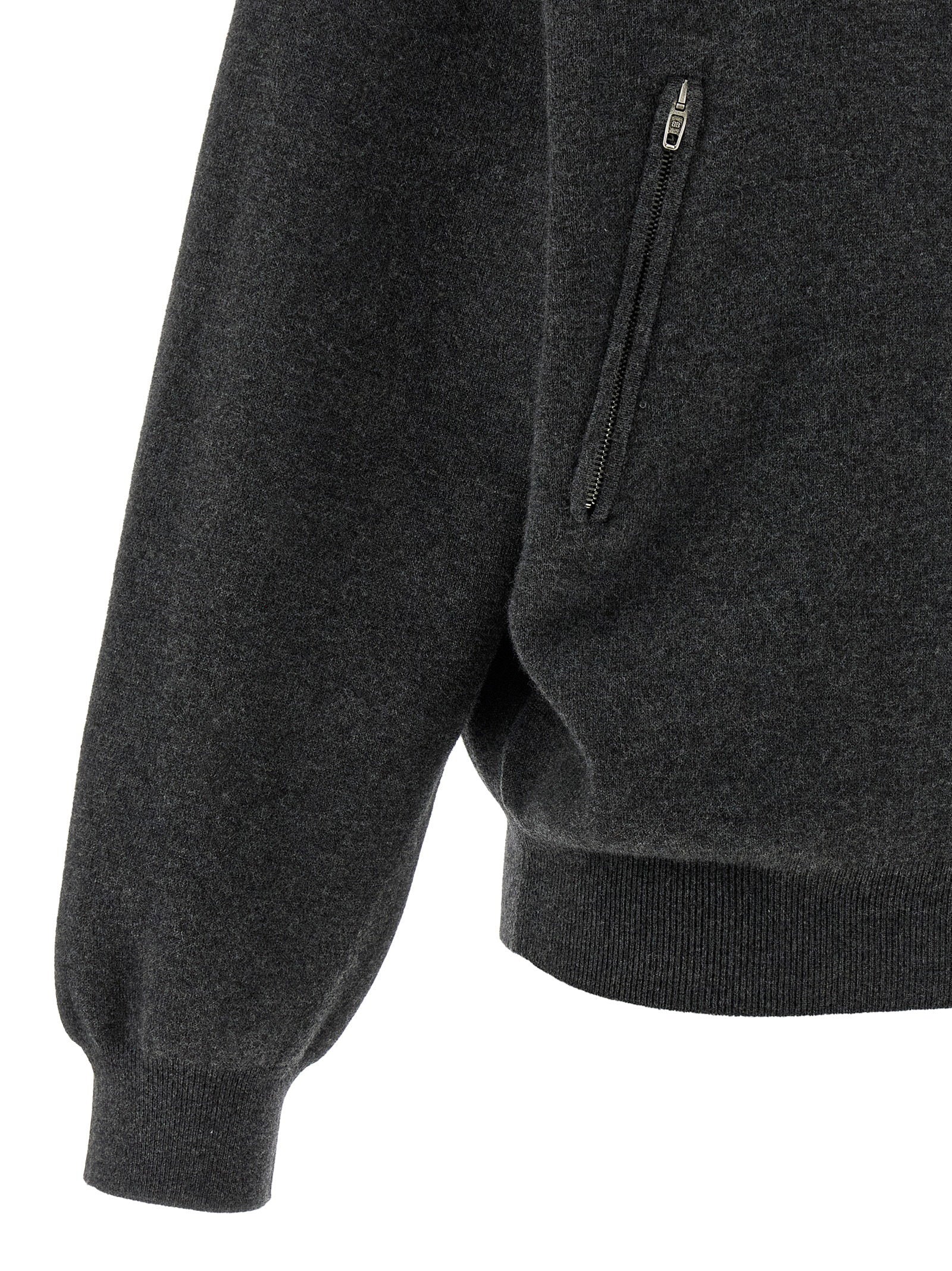 Balenciaga Back-to-front Sweater Gray