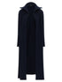 Balenciaga Ribbed Cardigan Blue