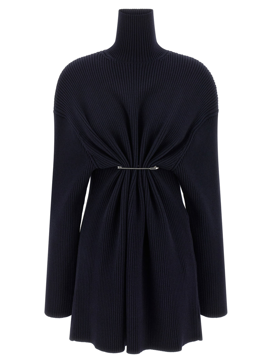 Balenciaga Pinched Dress Blue