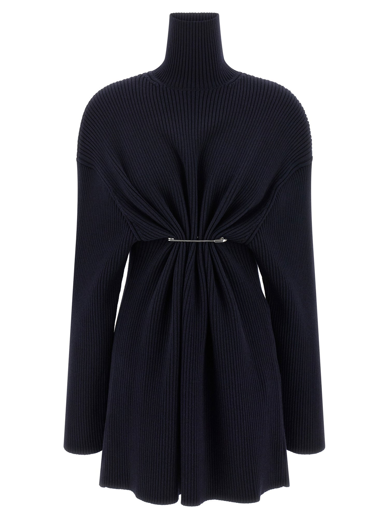 Balenciaga Pinched Dress Blue