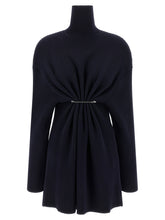 Balenciaga Pinched Dress Blue