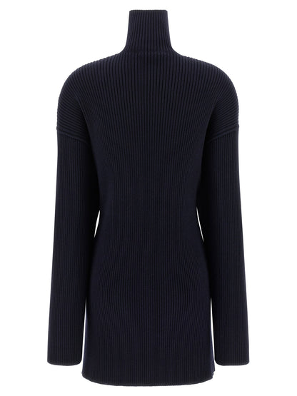 Balenciaga Pinched Dress Blue