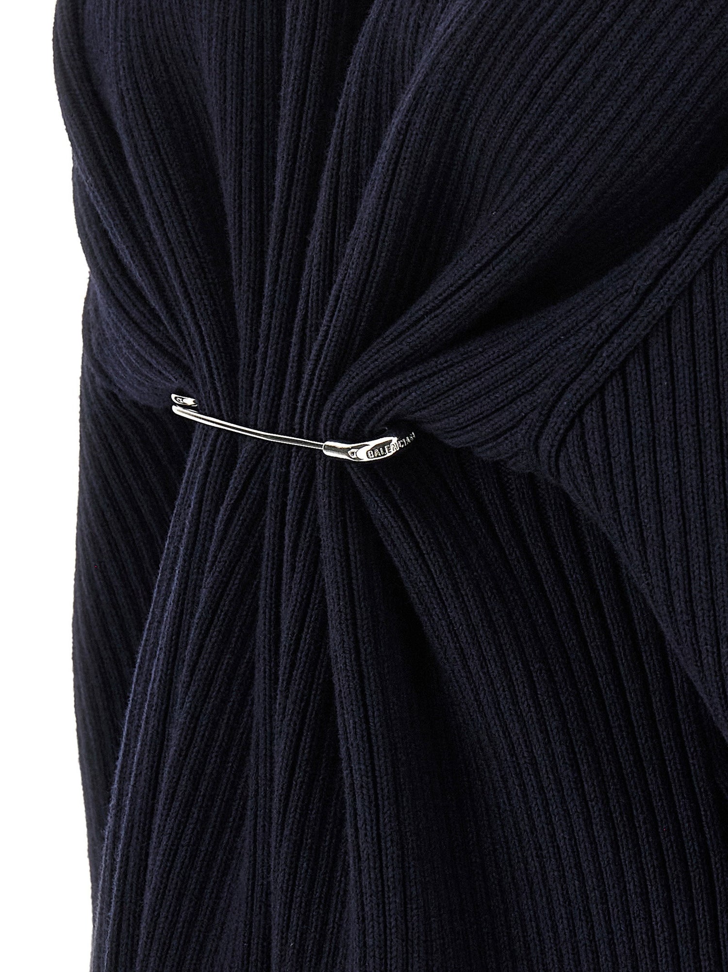 Balenciaga Pinched Dress Blue