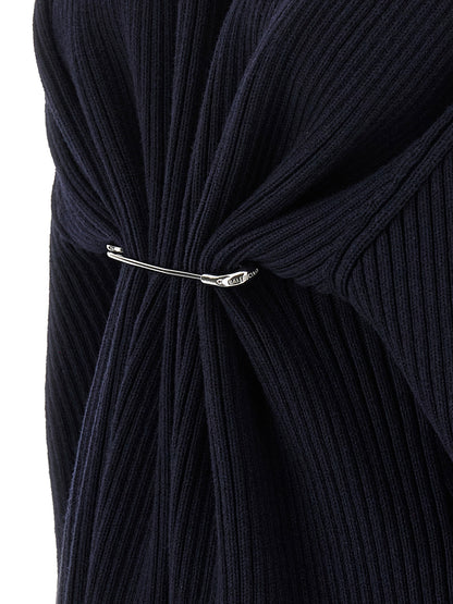 Balenciaga Pinched Dress Blue