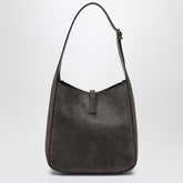 Saint Laurent Small Le 5 À 7 Suede Shoulder Bag Brown