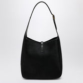 Saint Laurent Le 5 À 7 Black Pony-Effect Leather Shoulder Bag Black