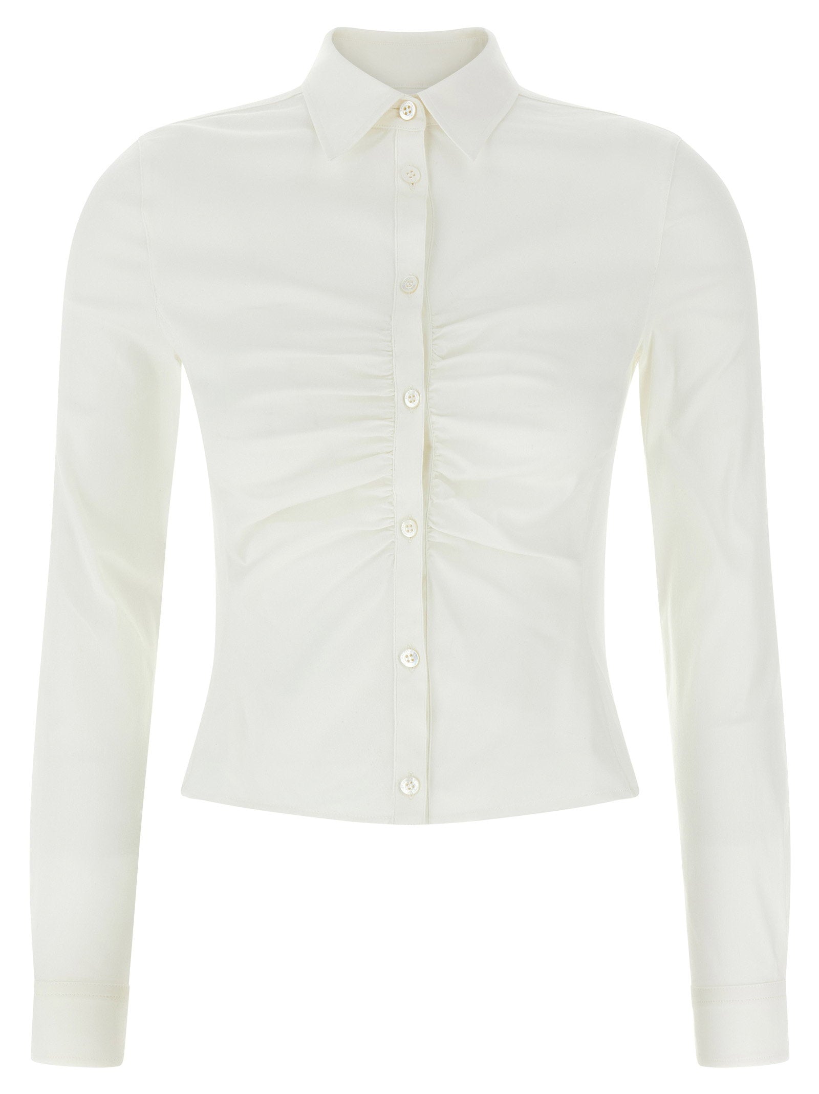 Balenciaga Curling Shirt White