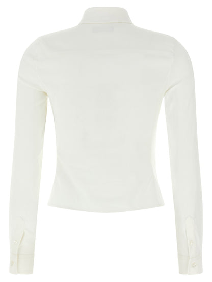 Balenciaga Curling Shirt White