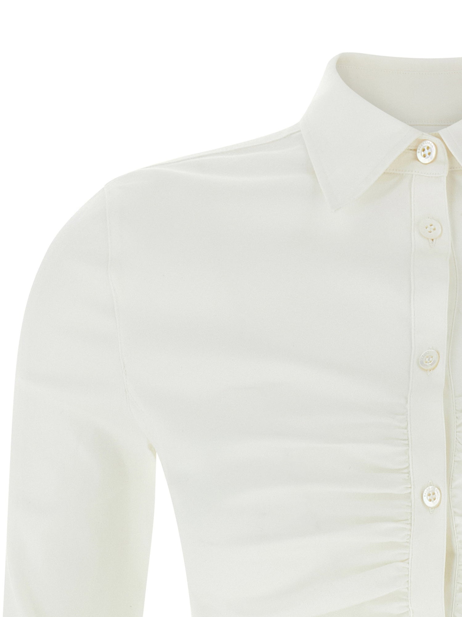 Balenciaga Curling Shirt White