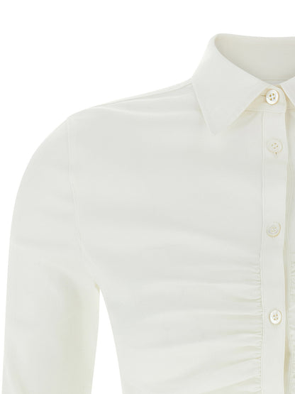 Balenciaga Curling Shirt White