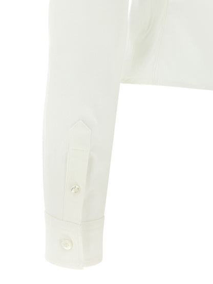 Balenciaga Curling Shirt White