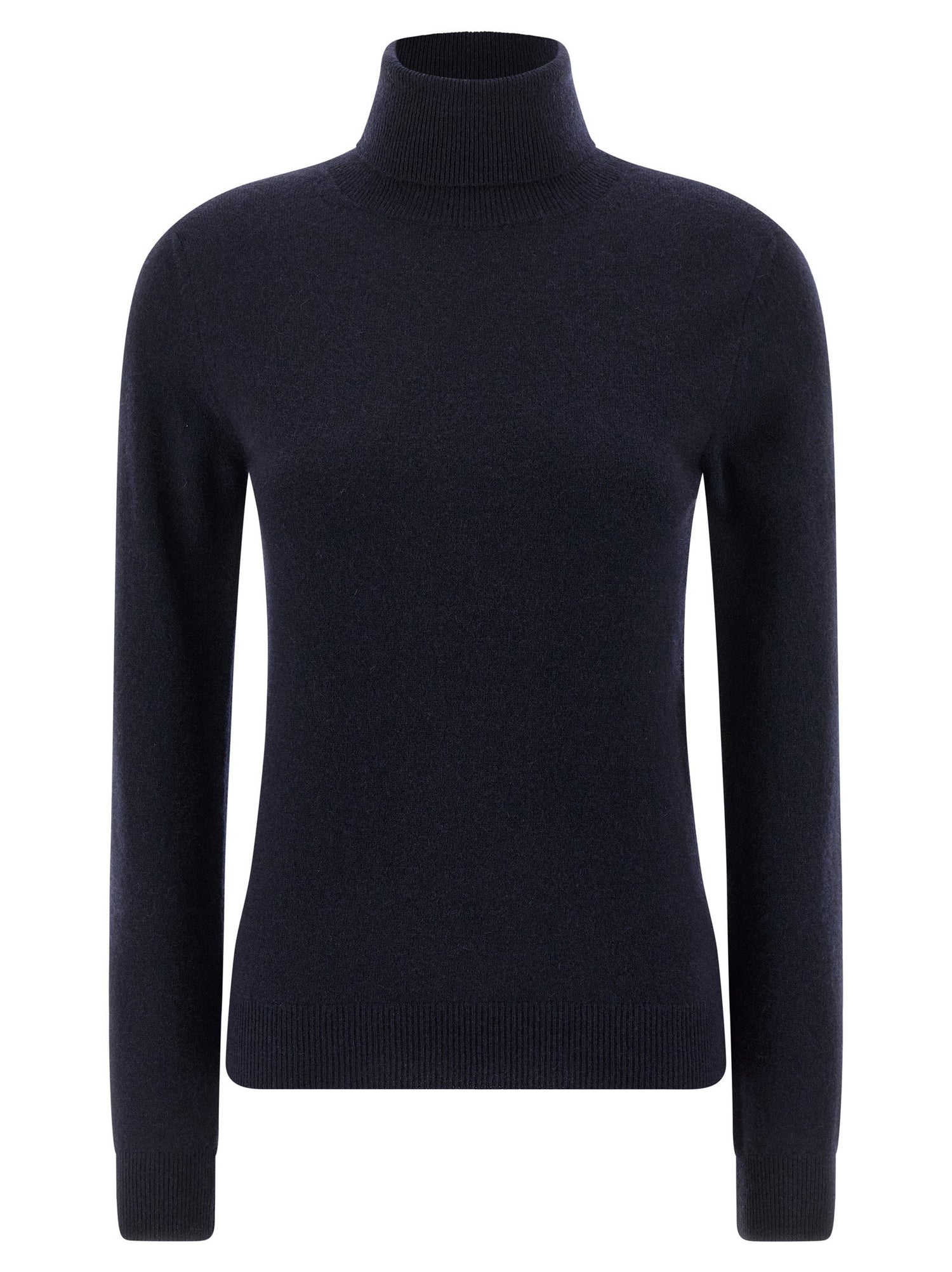 Balenciaga Standard Turtleneck Turtleneck Sweater Blue