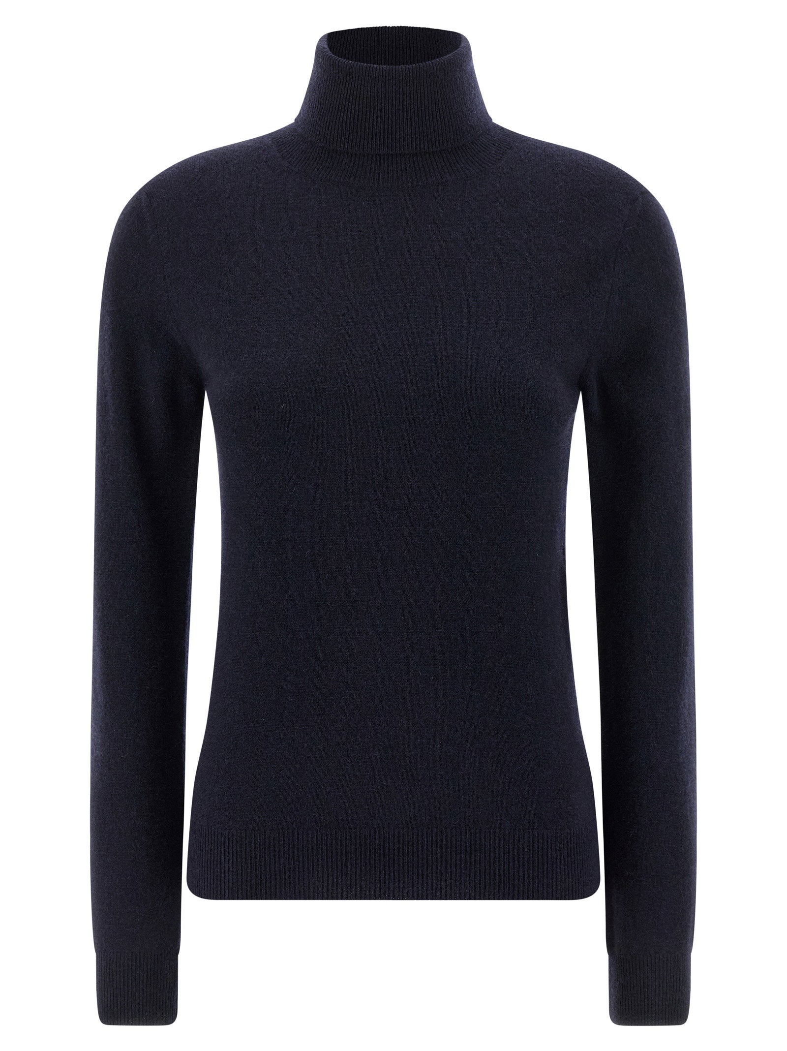 Balenciaga Standard Turtleneck Turtleneck Sweater Blue