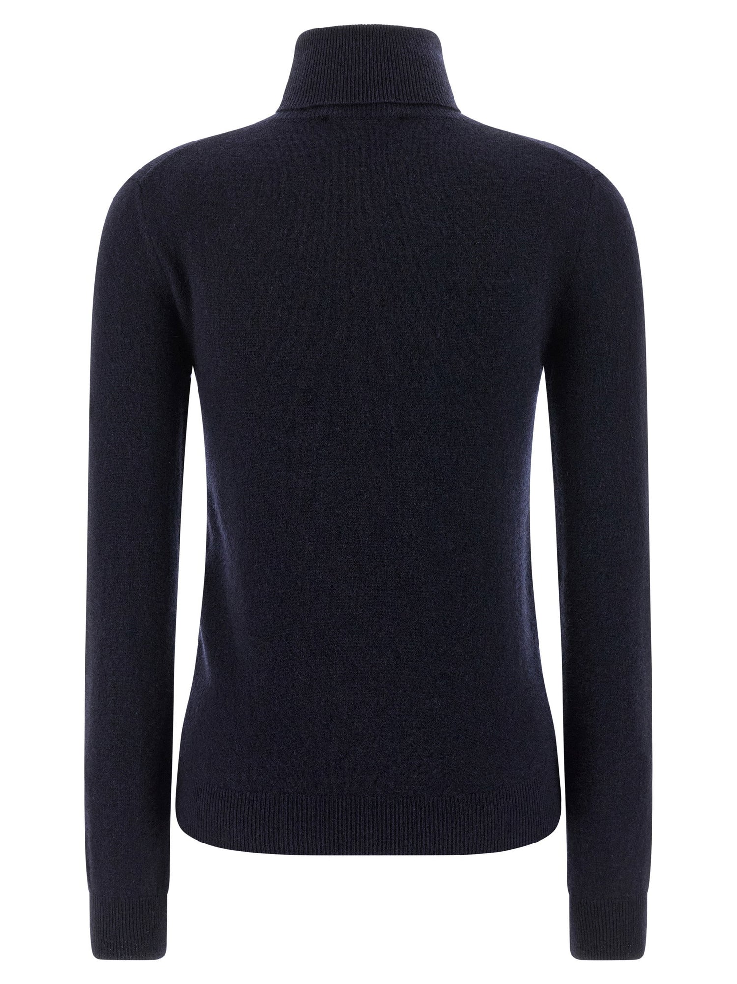 Balenciaga Standard Turtleneck Turtleneck Sweater Blue