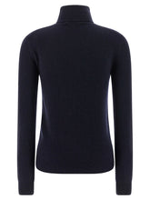 Balenciaga Standard Turtleneck Turtleneck Sweater Blue