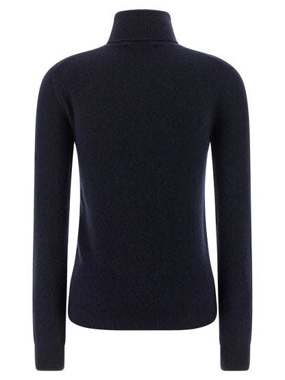 Balenciaga Standard Turtleneck Turtleneck Sweater Blue