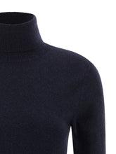 Balenciaga Standard Turtleneck Turtleneck Sweater Blue